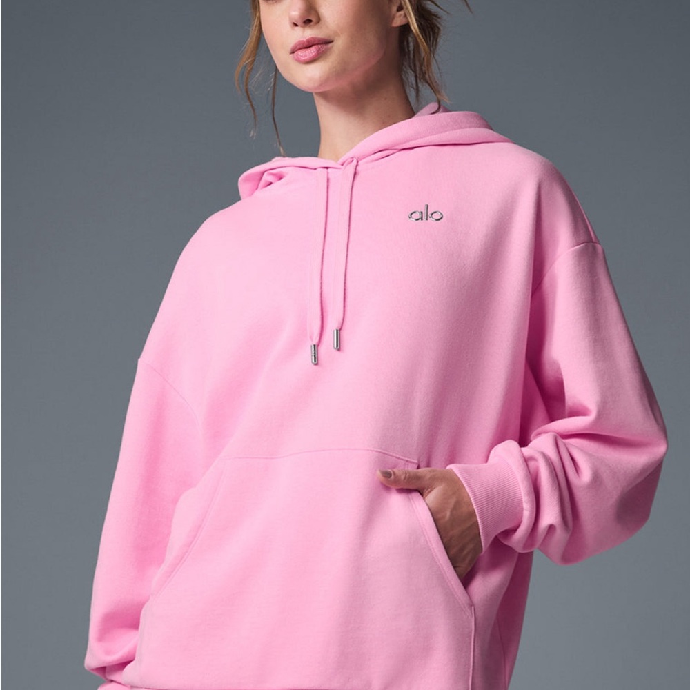 Alo SWEET PINK HOODIE
